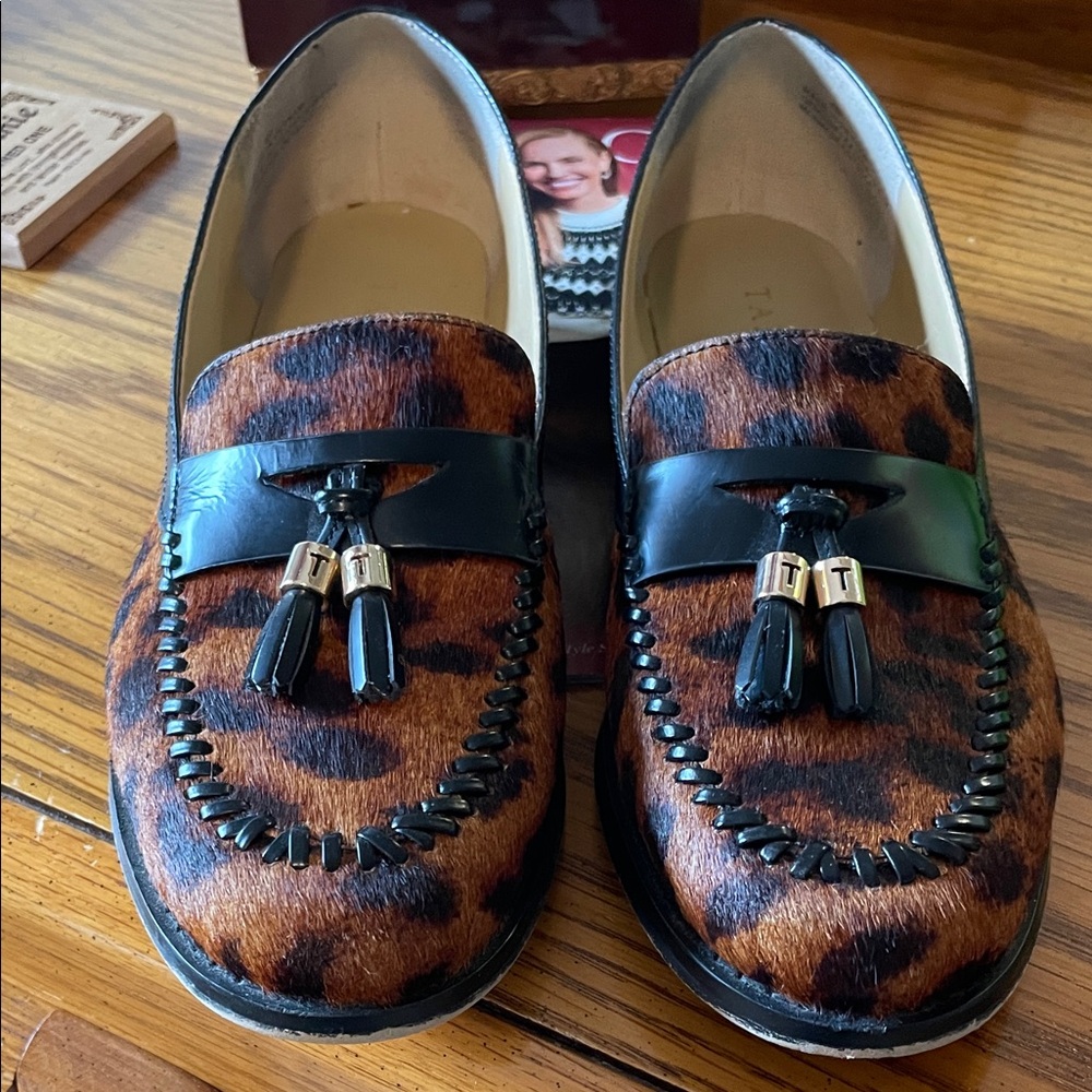 Talbots Brown and Black Loafers